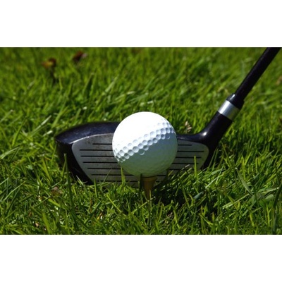 Den s golfem na Dýšině pro dva začátečníky