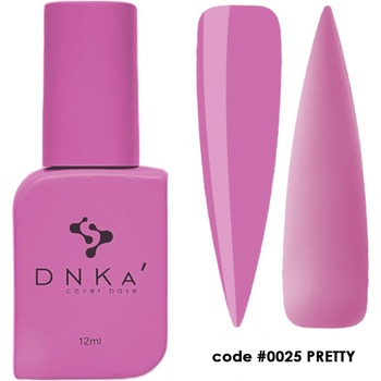 DNKa Цветна каучукова основа DNKa 0025 Pretty 12 мл (DNKA0025)