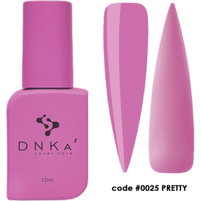DNKa Цветна каучукова основа DNKa 0025 Pretty 12 мл (DNKA0025)