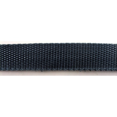 Polypropylénový popruh - tmavo šedá - šírka 2,5 cm