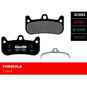 GALFER Накладки GALFER велосипед FD531G1053 PERFORMANCE (за FORMULA Cura 4)