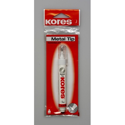 Korekční pero Kores 10ml s kovovým hrotem