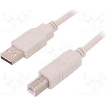 Qoltec 27626 USB 2.0 AM/BM, 3m