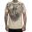 AFFLICTION Мъжка тениска affliction - silent curse - sand oil stain - a26977-snos