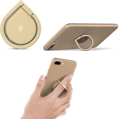 Ttec Ринг за мобилен телфон MagicRing 3in1 Phone Holder - Златист