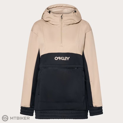 Oakley Tnp Nose Grab Softshell Hoodie humus blackout