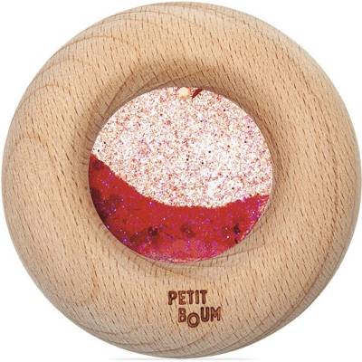 Petit Boum Senzorické chrastítko Calm červené
