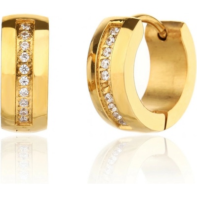 Jan Kos jewellery náušnice z oceli STA-7183/GW00