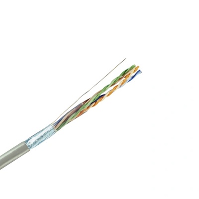 КАБЕЛ FTP CAT 5E CU 24 PVC 4x2x24AWG 0.511 МЕДЕН СИВ (C0405010057)
