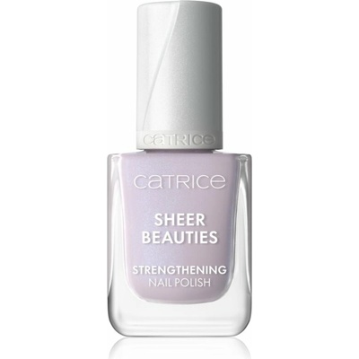 Catrice Sheer Beauties Strengthening Nail Polish posilující lak na nehty odstín 080 Lavender Whispers 10.5 ml