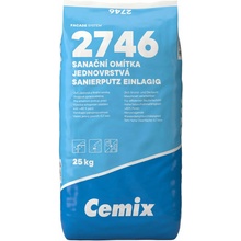 CEMIX 2746 Sanačná omietka jednovrstvová 25 kg