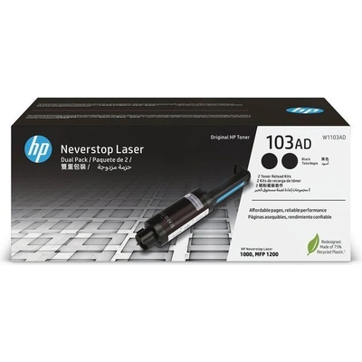 HP Оригинална тонер касета HP Neverstop 103AD, W1103AD, 2 x 2500 страници/5%, (3020102108)