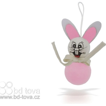 BD TOVA Zajíček růžový závěs 1 ks