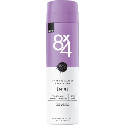 8x4 Vibrant Flower deospray 150 ml
