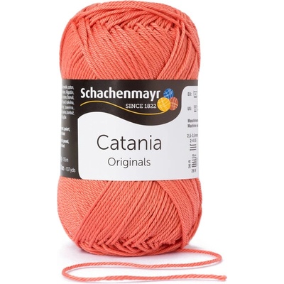 Schachenmayr Příze Catania 427 oranžově rezavá