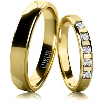 Luxur Snubní prsteny Harvey L 4 3 D 9