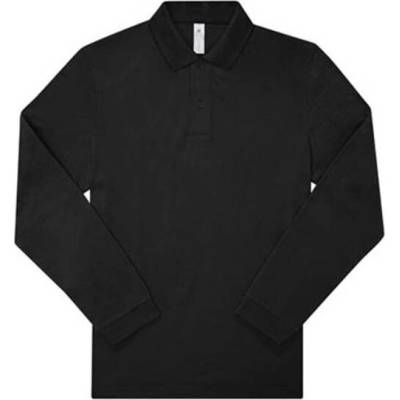 B&C Unisex polo triko PU425 Black