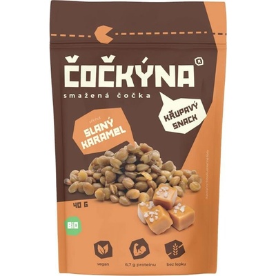 Čočkýna křupavá čočka slaný karamel 40 g