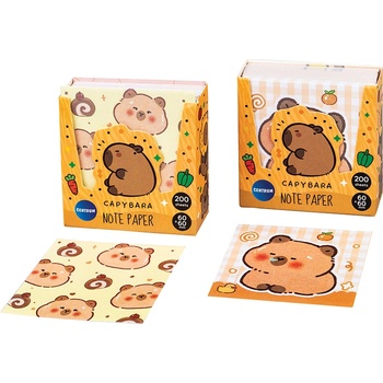 Centrum Самозалепващи лисчета 60/60 мм Capybara, оп. 200, 81279