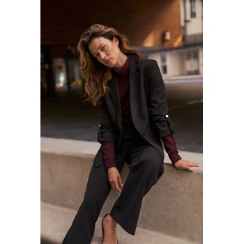 Moodo Черно сако с 3/4 ръкави Moodo Moodo | Cheren | ЖЕНИ | XS