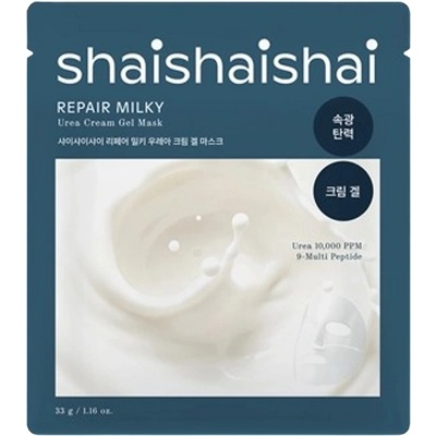 Shaishaishai Repair Milky Urea Cream Gel Mask - Възстановяваща Маска за Лице 1бр/33g