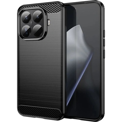 Gigapack Xiaomi 15T Pro GIGAPACK Силиконов протектор за телефон, удароустойчив, карбонов модел, ЧЕРЕН GP-178696 (GP-178696)
