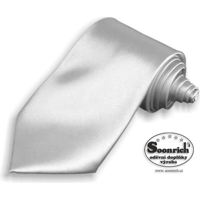 Soonrich kravata stříbrná kjs021