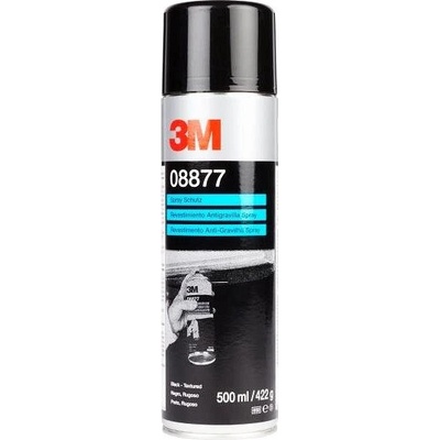 3M™ ochranný sprej proti úderům a kamenům, na podběhy a podvozky, černý, 500 ml