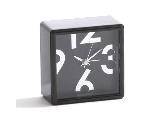 Budík ON TIME black