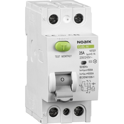 Noark Electric Ex9L-N 2P 40A 30mA