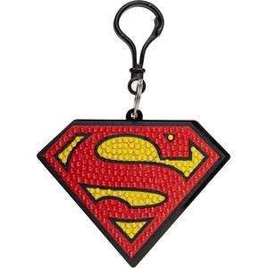 Craft Buddy Комплект за диамантена бродерия, Craft Buddy, Crystal Art Bag Charms, Superman
