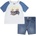 Levi's Levi´s ® Bear Raglan S short sleeve set - Blue (Cloud Dancer)