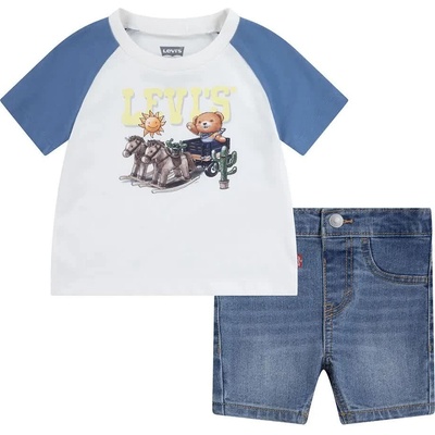 Levi's Levi´s ® Bear Raglan S short sleeve set - Blue (Cloud Dancer)