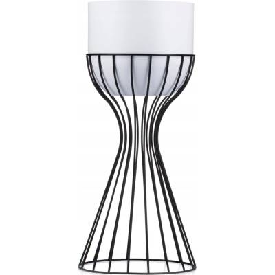 HowHomely Kvetináč geometrický stojaci s obalom LOFT 46 cm