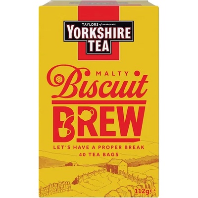 TAYLORS OF HARROGATE yorkshire tea BISCUIT BREW 40 ks
