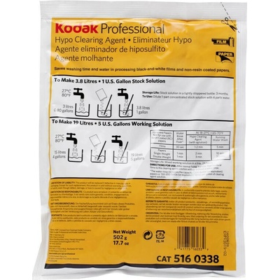 Kodak Hypo Clearing Agent urýchlovač prania pre 19 L
