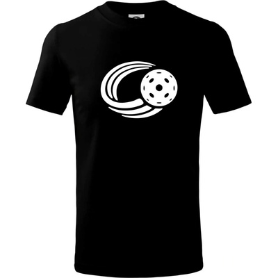 Florbal míček Tričko dětské Černá