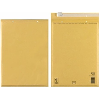 Herlitz Obálky bublinkové G 25x34/10 ks, hnědé