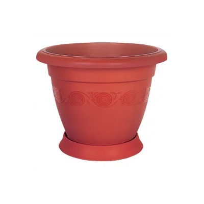 IRAK PLASTİK Саксия Лукс n-17 (ls-017) кафява 1, 5л (0131416)