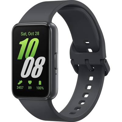 Samsung Galaxy Fit3 4, 06 см (1.6") AMOLED 40 мм Цифров 256 x 402 пиксела Тъчскрийн Сив (SM-R390NZAAEUB) (SM-R390NZAAEUB)