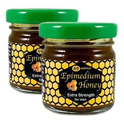 2 x Възбуждащ мед Епимедиум за мъже, Epimedium Honey for men - 2x40гр