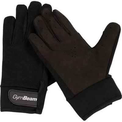GymBeam Ръкавици за фитнес Full Finger Fitness Gloves Black - GymBeam