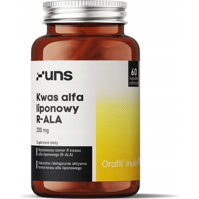 UNS Kyselina alfa-lipoová R-ALA kapsuly 60 ks vegánske