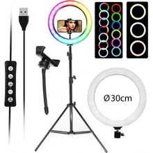 BeautyRelax MJ30 LED RING LIGHT 30 cm RGB