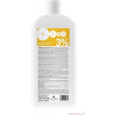 Kallos KJMN krémový oxidant neparfumovaný 3% 1000 ml