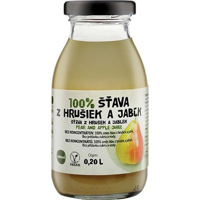 zdravo 100% HRUŠKOVO-JABLKOVÁ ŠŤAVA 200 ml