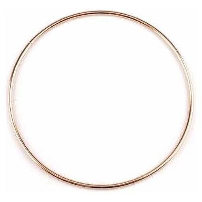 Kovový kruh na lapač snů Ø 13,6 cm růžové zlato