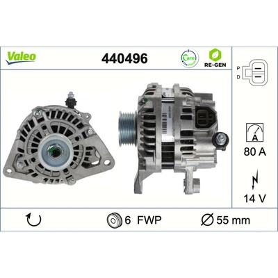 Alternátor VALEO 440496