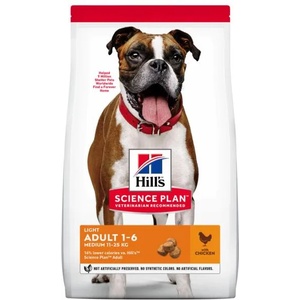 Hill's Science Plan Adult Light Medium Chicken 14 kg