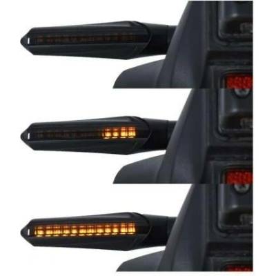 Sekvenční LED blinkry Nightrider, OXFORD (sada vč. odporů, pár)